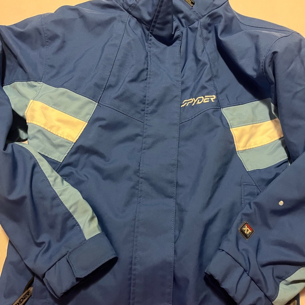Spyder Two-Tone Blue Jacket